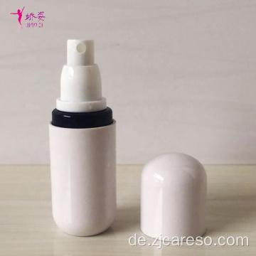 Runde Form Kosmetische Airless Pumpflasche Vakuumflasche